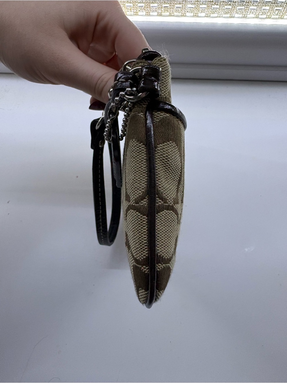 Coach Signature Wristlet - Picture 7 of 8